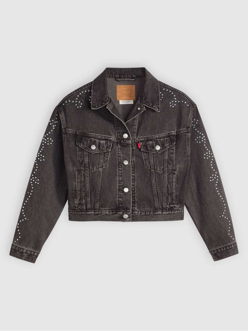 New Levi’s Studded Denim Jacket XS